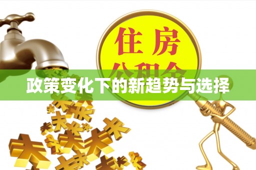 宣化政策变化下的新趋势与选择