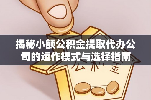 宣化揭秘小额公积金提取代办公司的运作模式与选择指南