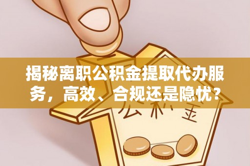 宣化揭秘离职公积金提取代办服务，高效、合规还是隐忧？