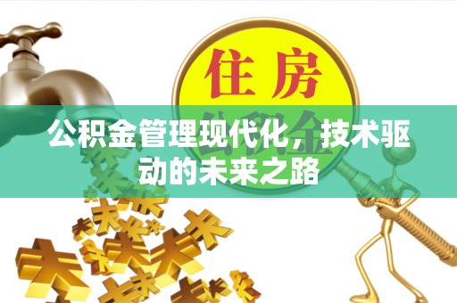 宣化公积金管理现代化，技术驱动的未来之路